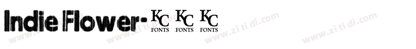 Indie Flower字体转换